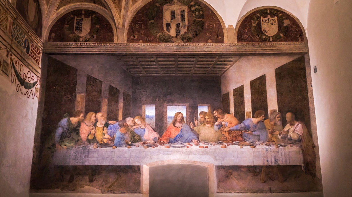 Last Supper painting history
