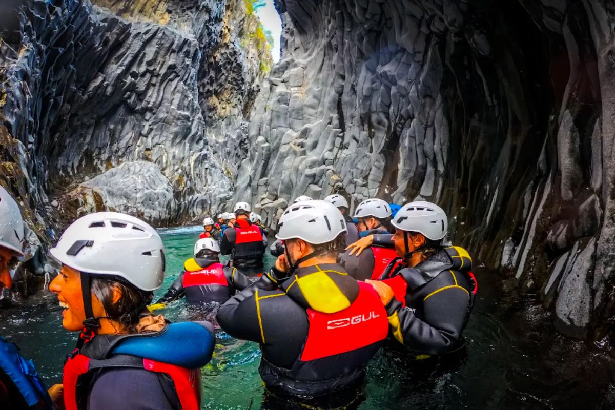 Alcantara Gorges Body Rafting