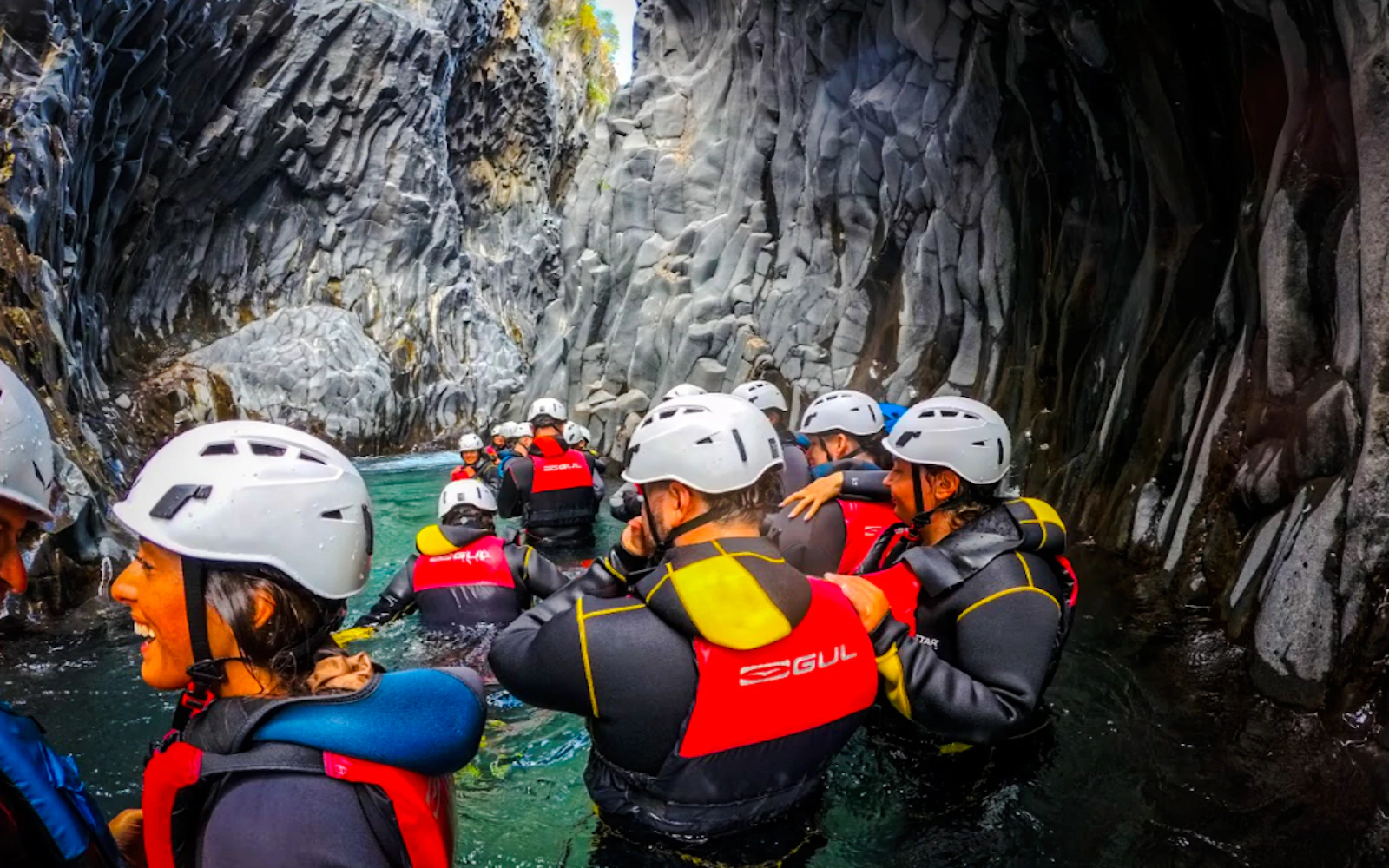 Alcantara Gorges Body Rafting