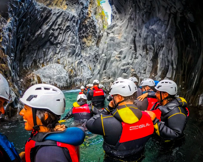 Alcantara Gorges Body Rafting