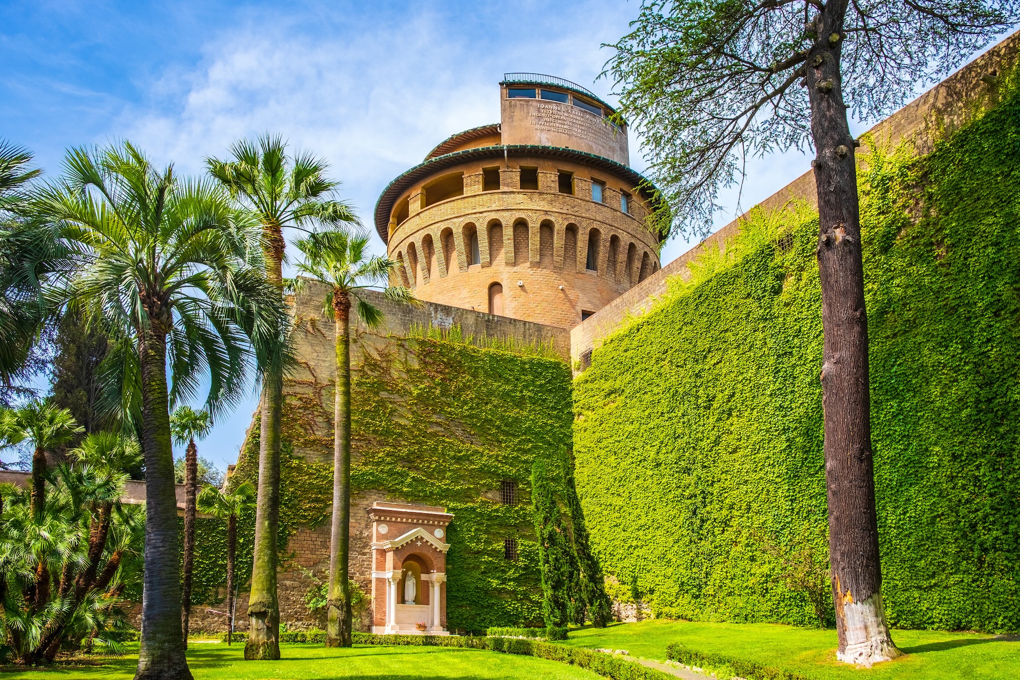 Saint John Tower vatican gardens