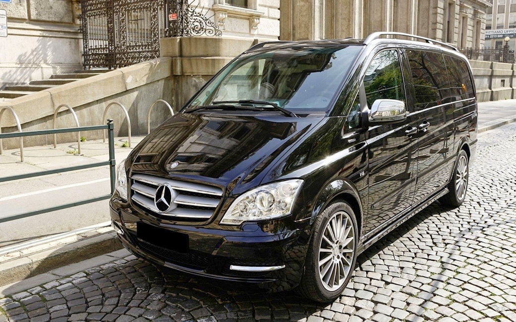 Private car for transfers during Kunsthistorisches Museum Vienna tour.