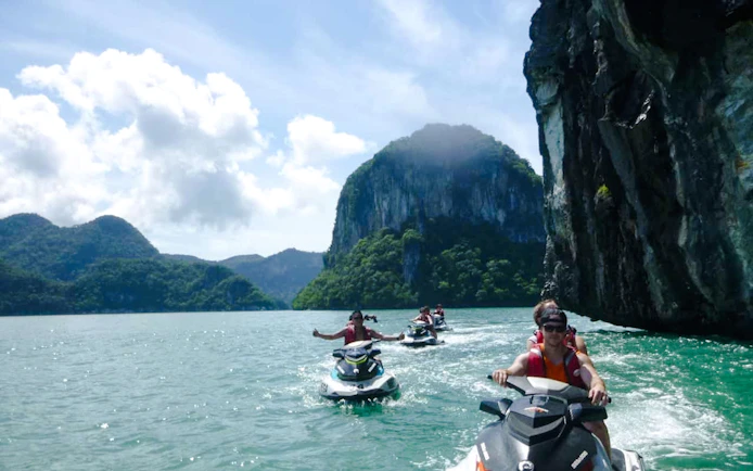 Langkawi Guided Jet Ski Island-Hopping Tour