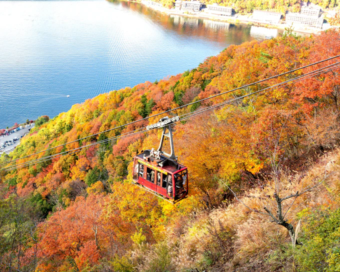Kawaguchiko Ropeway and Oishi Park Shuttle Tickets (Product 54156)