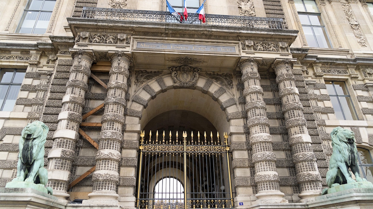 Visita Louvre, Entradas
