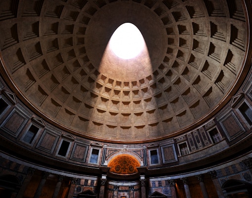 Rome Pantheon Oculus Ingenious Engineering