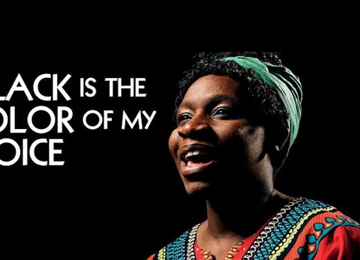 Il nero è il colore della mia voce
