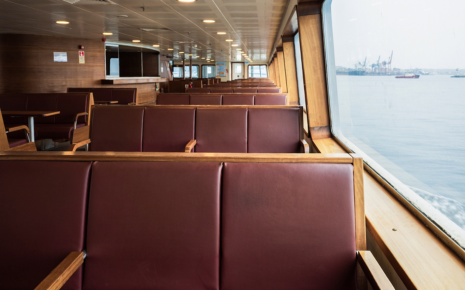 Inside view of the c