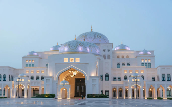 Abu Dhabi City Tour with Entry to Sheikh Zayed Grand Mosque, Qasr Al Watan & Louvre Abu Dhabi and Transfers