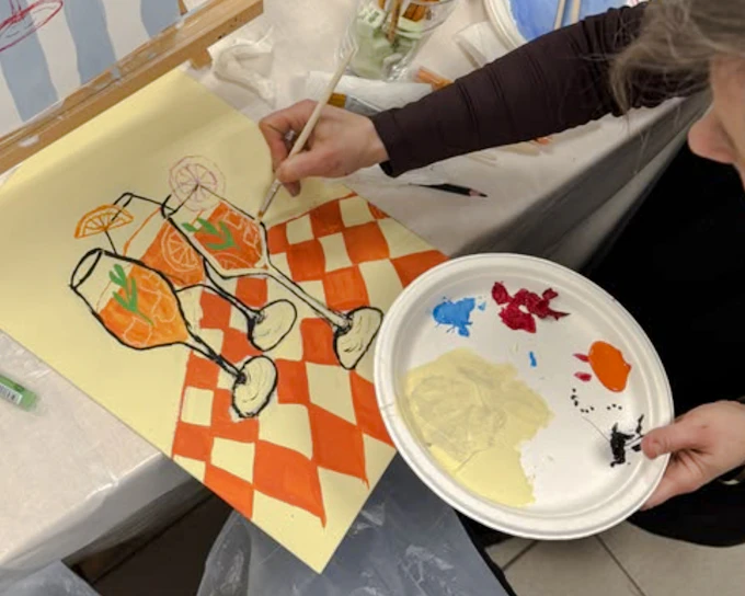 Safi Canvas Painting Workshop with Local Artist (Product 55178)