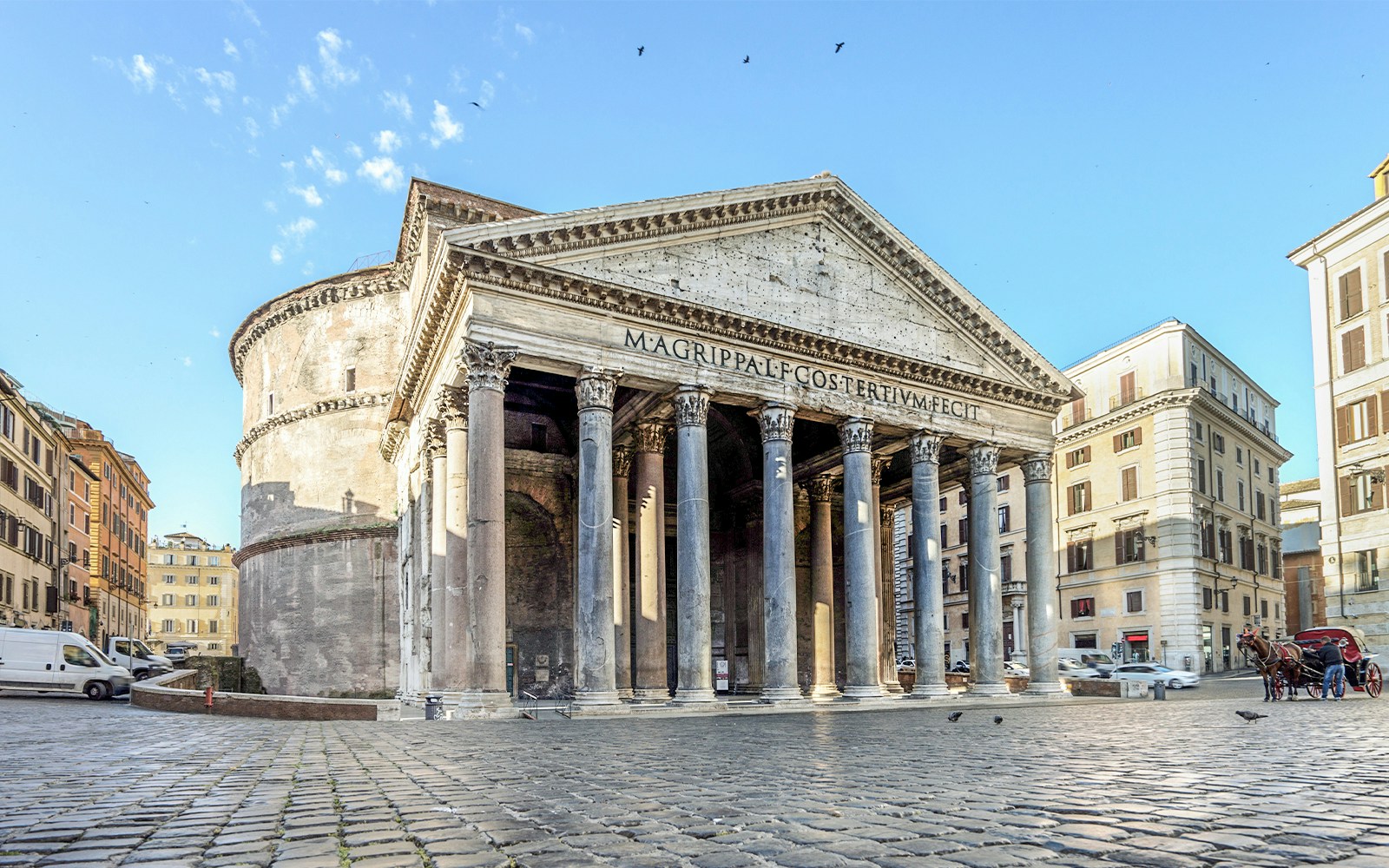 Rome Pantheon entrance