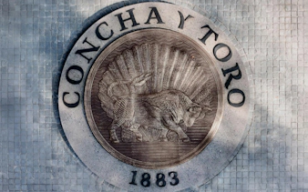 Concha y Toro emblem at Viña Concha y Toro wine center, Santiago, Chile.