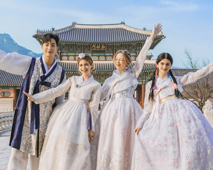 Hanbok Rental Experience at Seoul Gyeongbokgung Palace