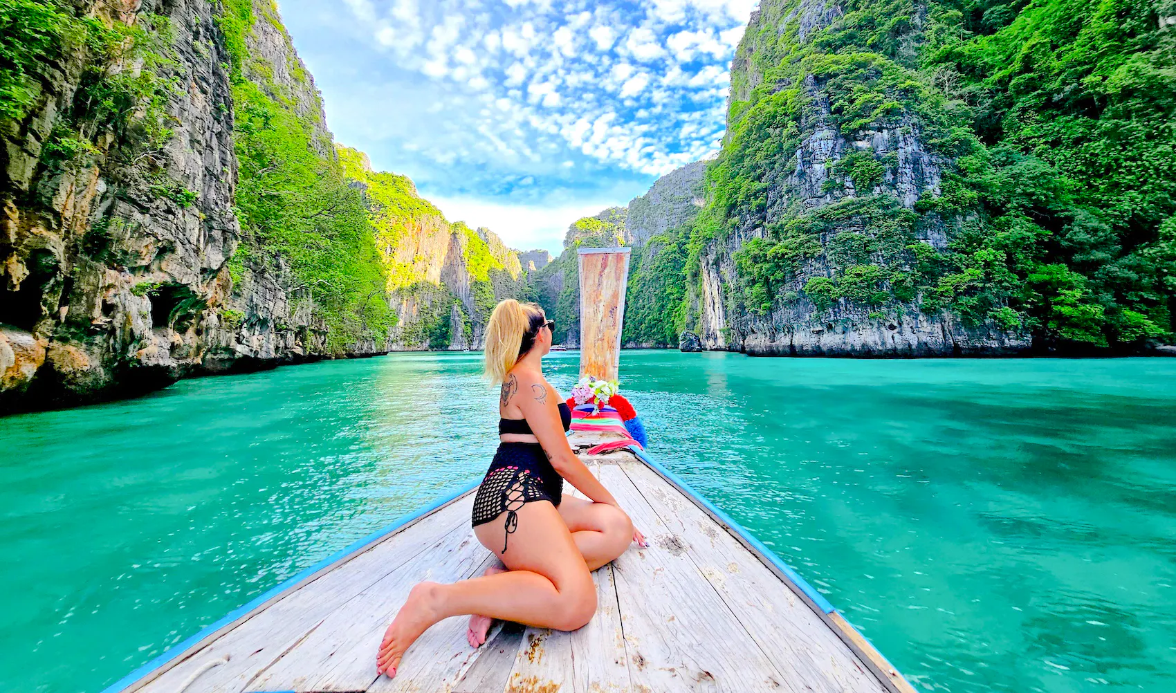 From Koh Lanta: Phi Phi Islands Day Trip with Private Longtail Boat Tour