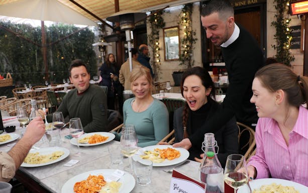 trastevere food tour in rome with local tastings and sit-down roman meal-5