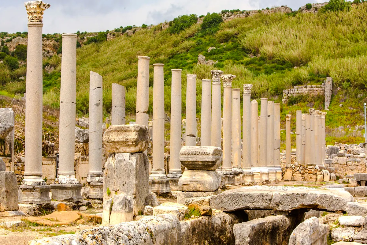 From Antalya: Perge and Aspendos Ancient Cities and Manavgat Waterfall Day Trip