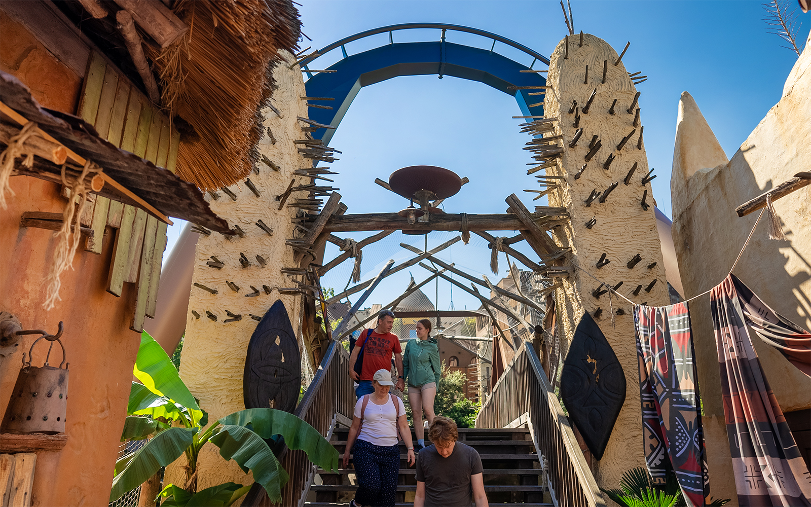 Phantasialand theme park Deep in Africa Zone