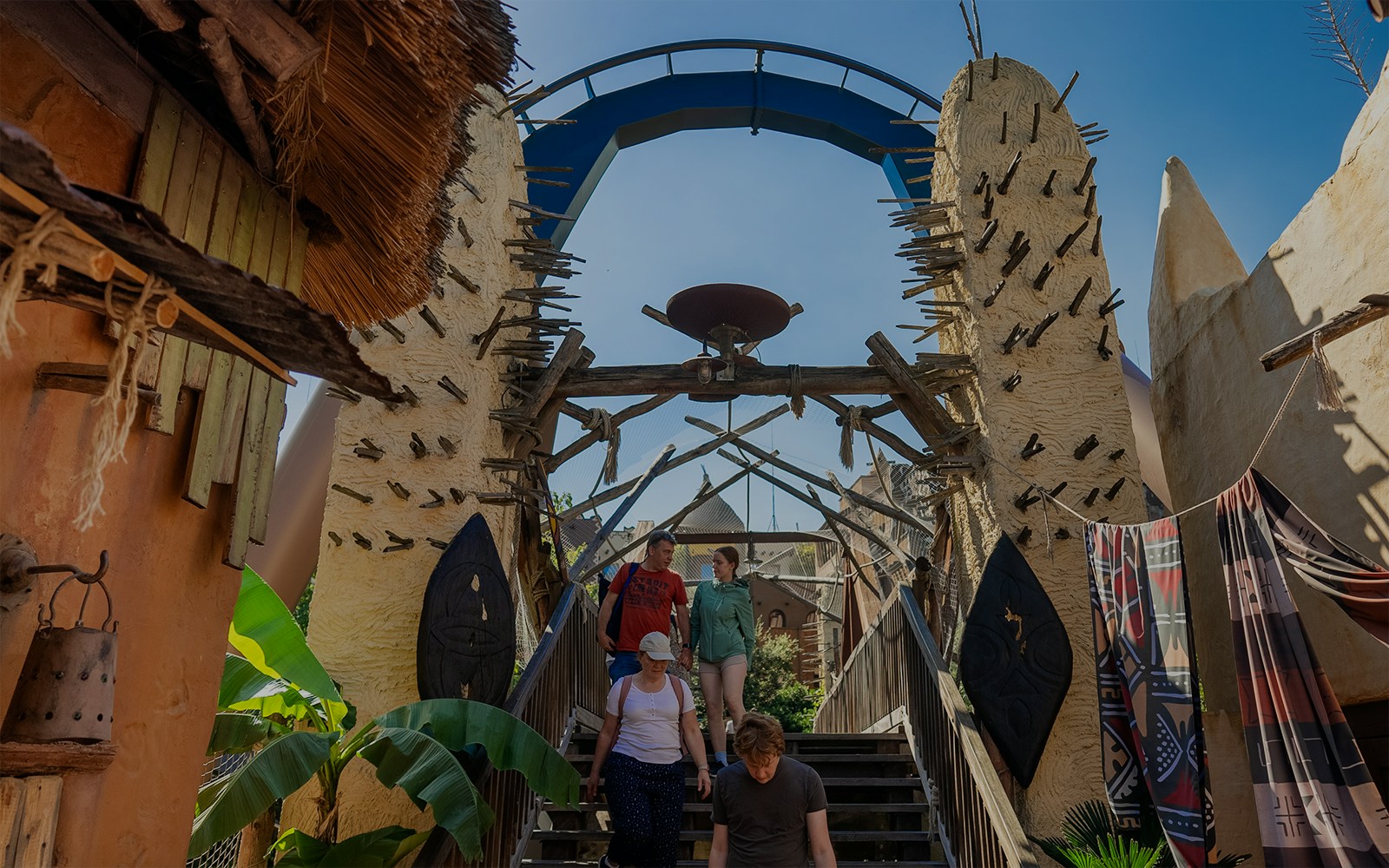 Phantasialand theme park in Bruhl