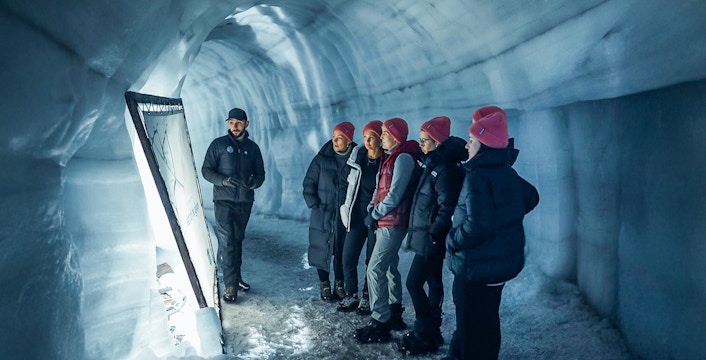 Langjokull Glacier Ice Tunnel