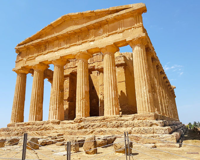 From Catania: Villa Romana del Casale and Valley of the Temples Transfer