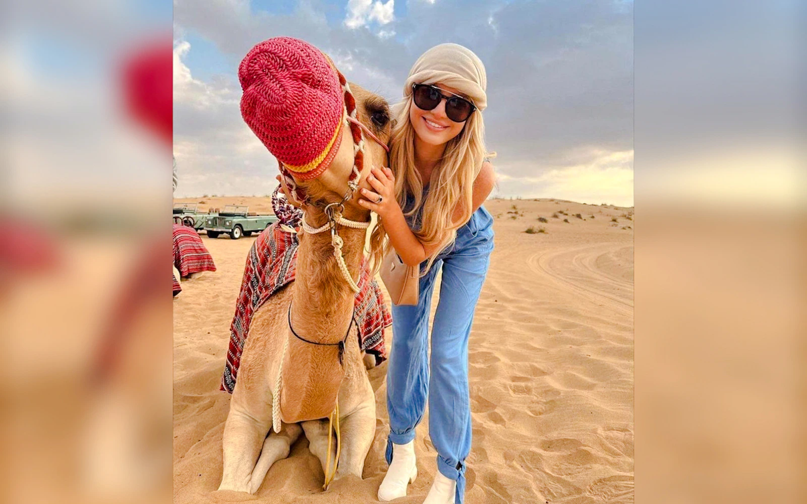 Dubai Desert Safari with Transfers, Dune Bashing, Camel Ride & Sandboarding Image 4