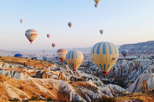 Cappadocia 1 of 3 Valleys Sunrise Hot Air Balloon Tour with Breakfast & Transfers