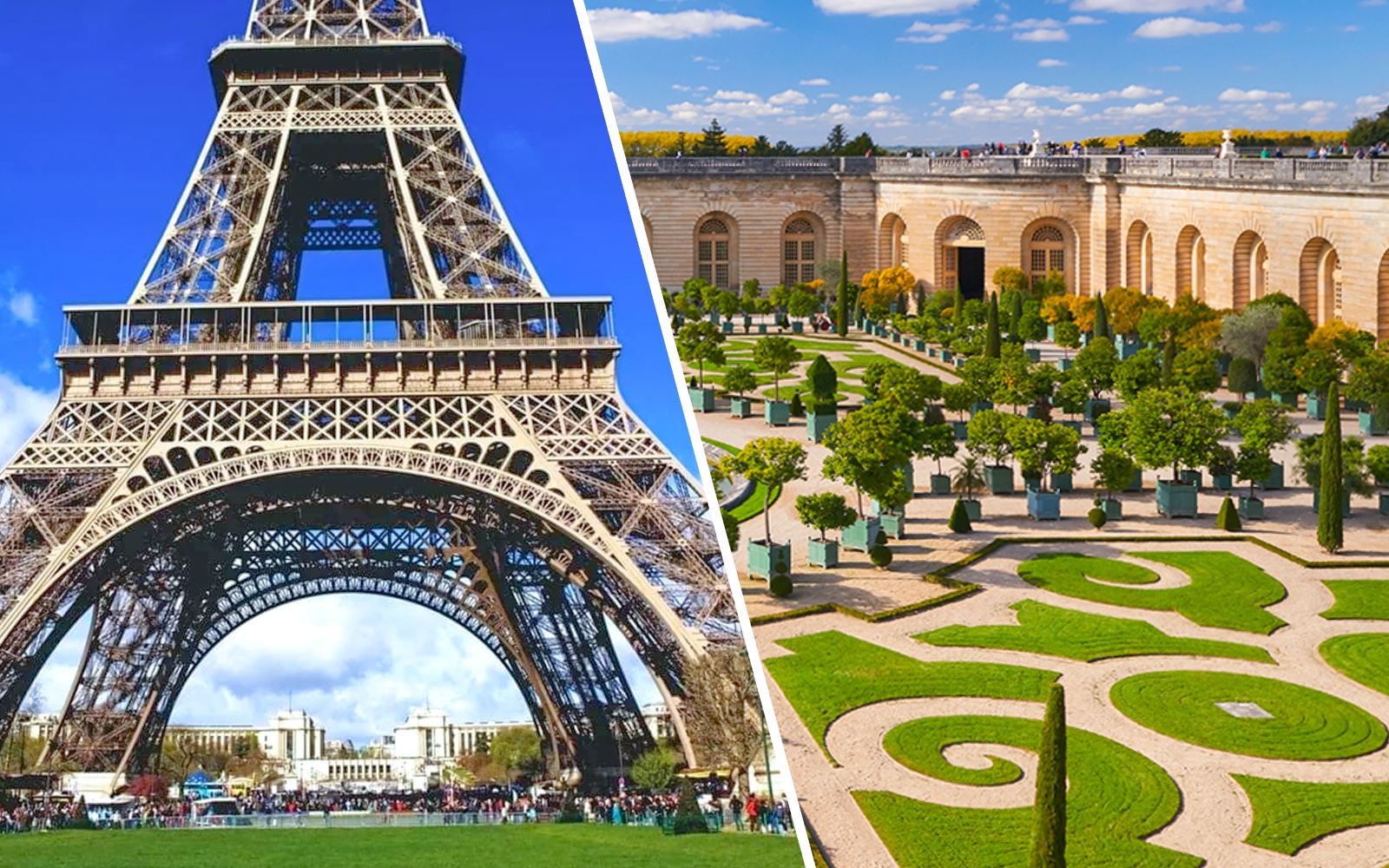 Visitors on Eiffel Tower tour by elevator, viewing Paris from summit or second floor.