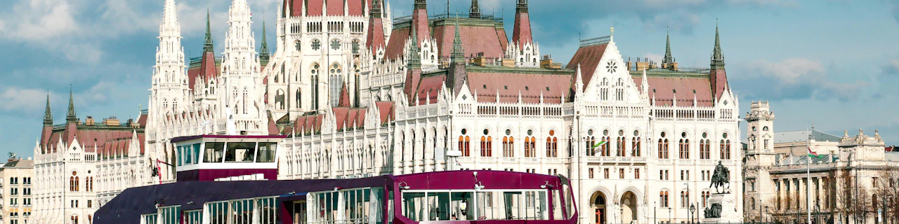 Sightseeing-Bootsfahrt auf der Donau in Budapest