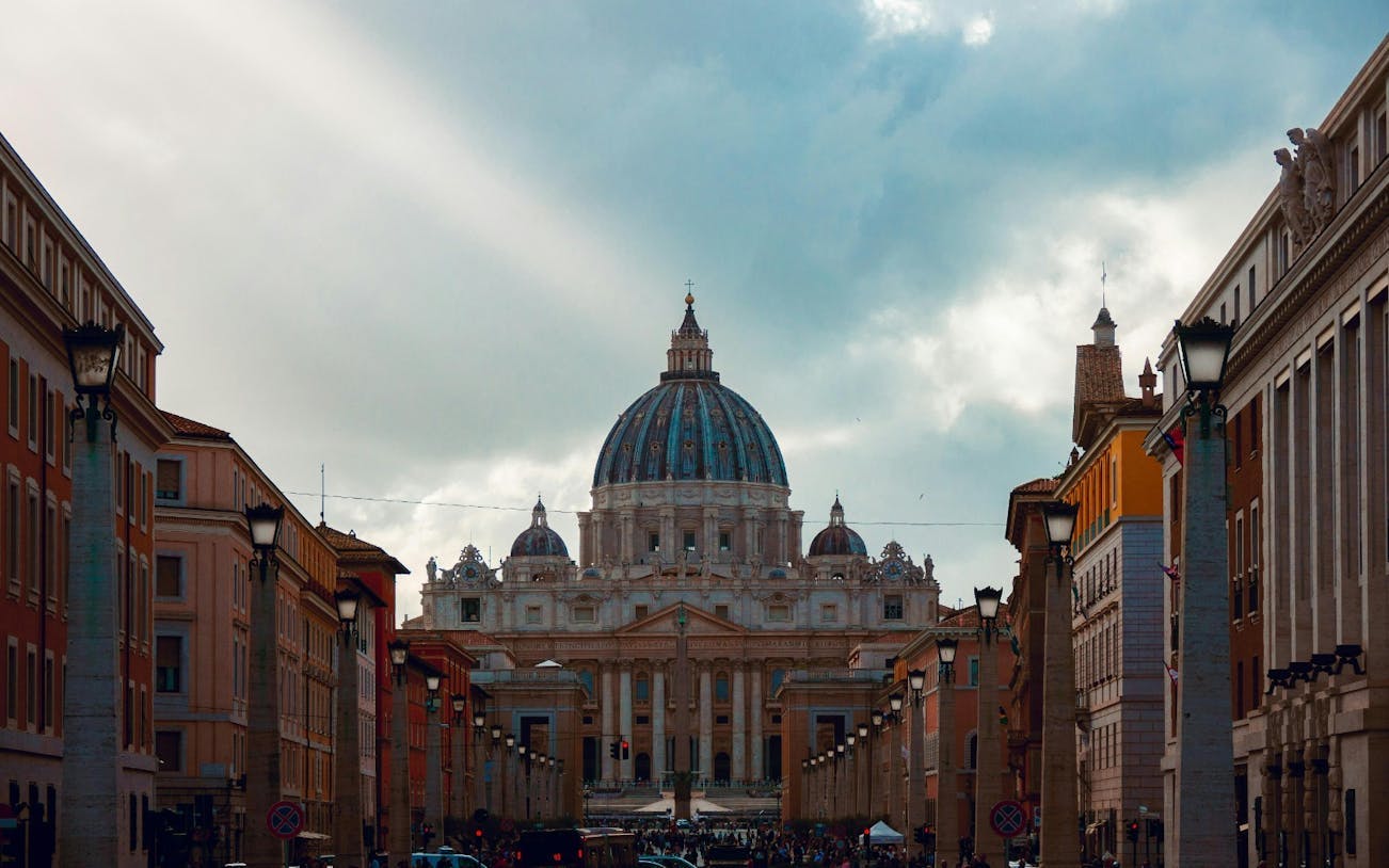 rome st.peter's basilica hosted entry with dome access-3