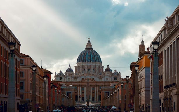 rome st.peter's basilica hosted entry with dome access-3
