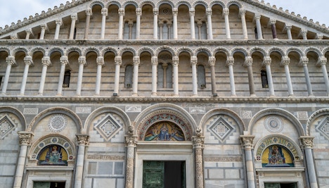 The Triumphal Arch Fresco