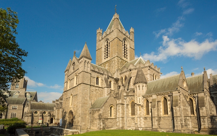Christ Church Cathedral in Dublin, part of the Dublin Explorer Pass attractions.
