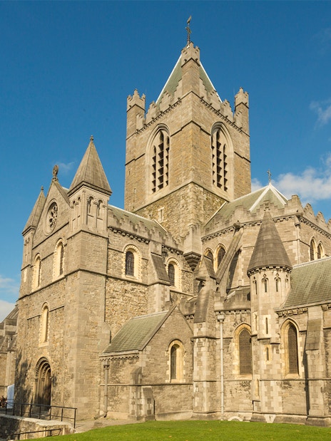 Christ Church Cathedral in Dublin, part of the Dublin Explorer Pass attractions.