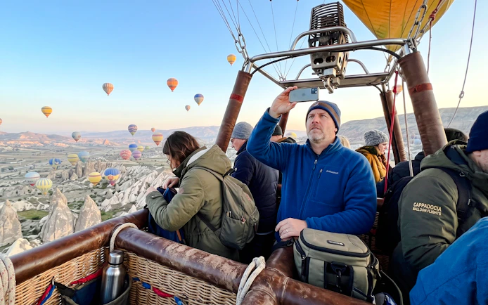 Cappadocia: Sunrise Hot Air Balloon Flight with Hotel Transfers
