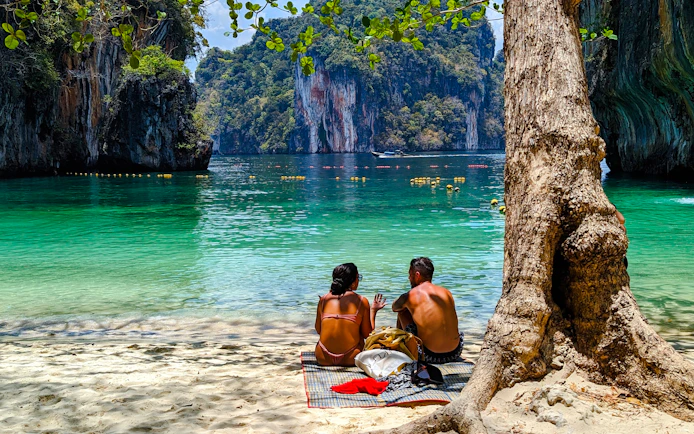 Krabi Private Longtail Boat Island-Hopping Tour from Ao Nang