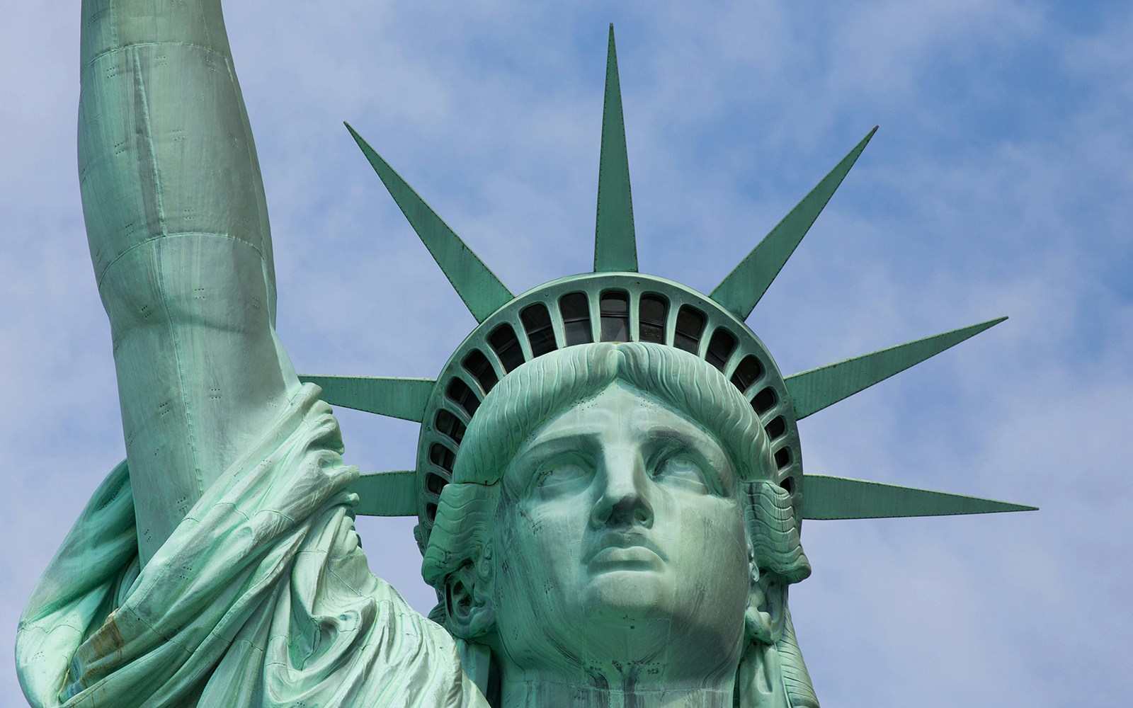 Statue of Liberty The crown