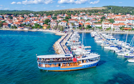 From Zadar: Kornati & Telašćica Boat Tour with Meals, Drinks & Snorkeling