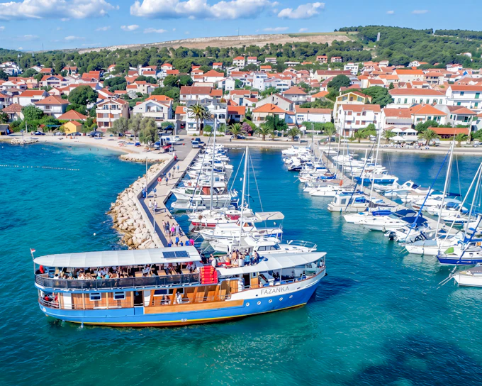 From Zadar: Kornati & Telašćica Boat Tour with Meals, Drinks & Snorkeling