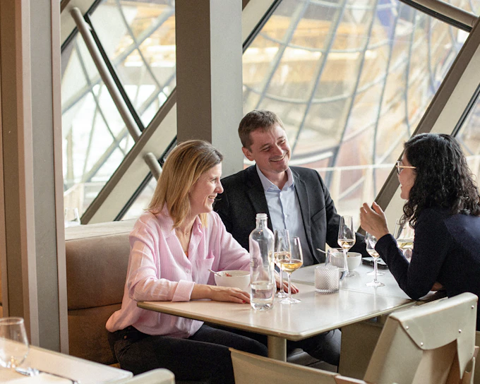 Lunch at Eiffel Tower's Madame Brasserie