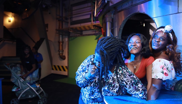 Extreme weather zone at Wonderworks Orlando