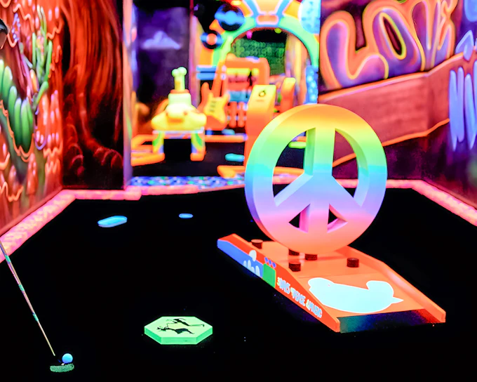 Mall of America: Rock of Ages Blacklight Mini Golf Tickets