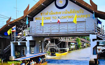 fra bangkok: privat minibussutleie til damnoen saduak flytende marked og maeklong jernbanemarked-2