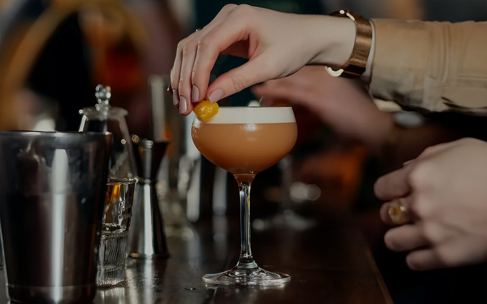 Anthem of the Seas cruise ship on board bar