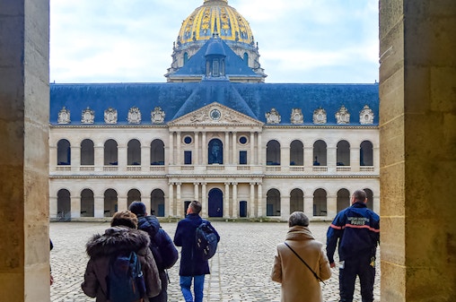 Omvisning ved Napoleons grav og Les Invalides