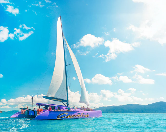 From Airlie Beach: Camira Sailing Adventure with BBQ Lunch