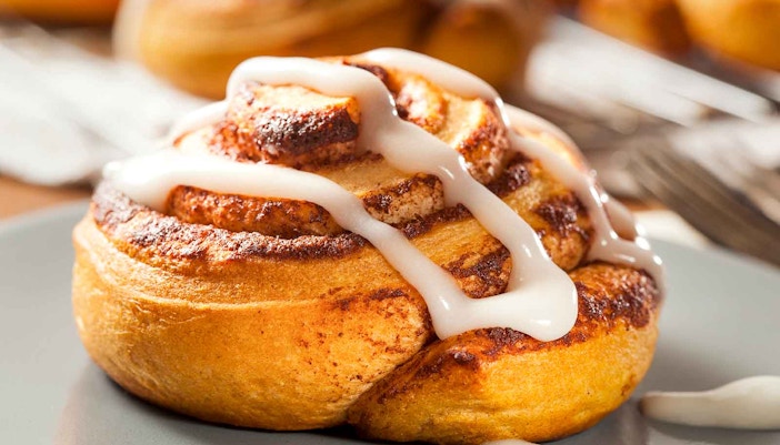 house-baked cinnamon buns