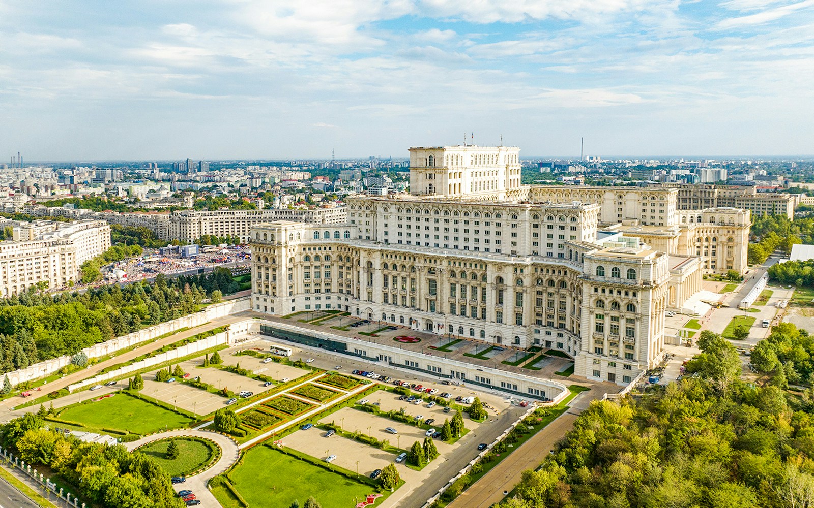 Palace of Parliament in Bucharest