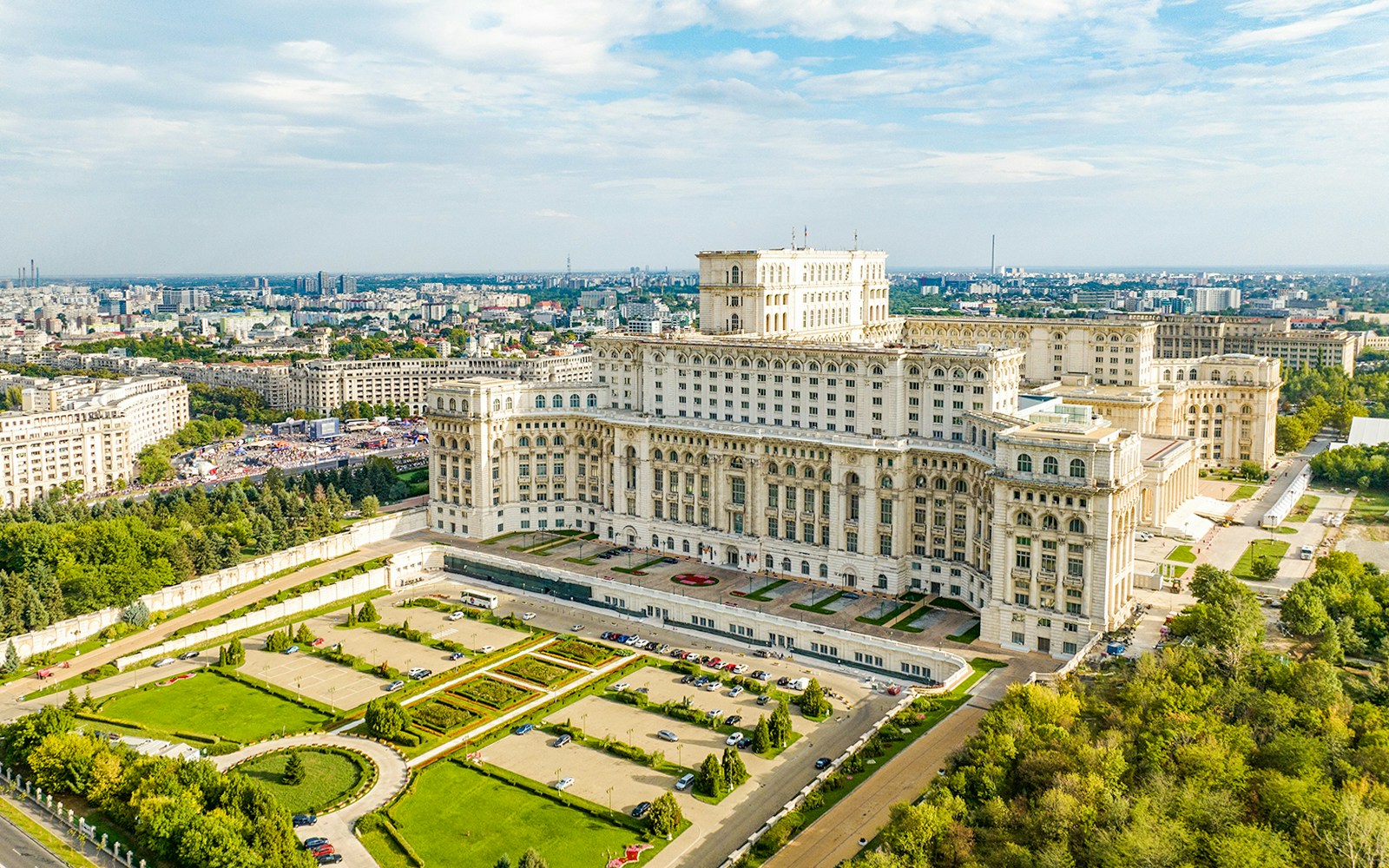 Palace of Parliament in Bucharest