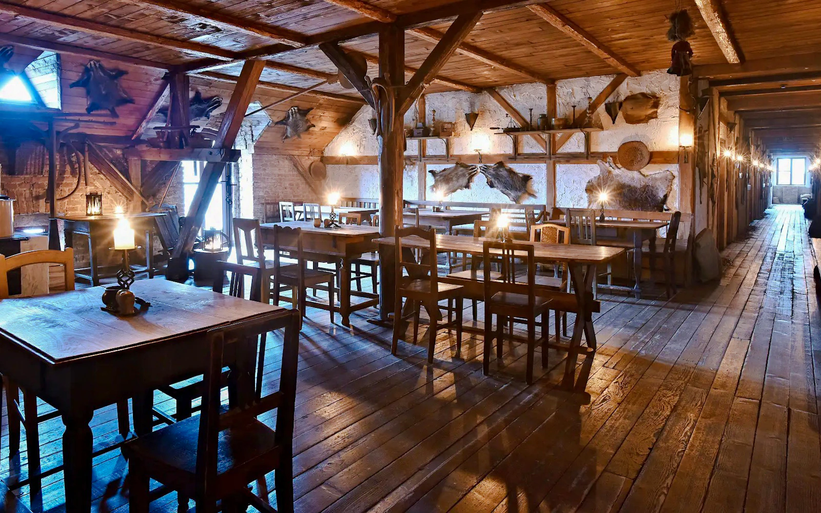 From Prague: Dětenice Medieval Dinner Show with Unlimited Drinks and Transfers