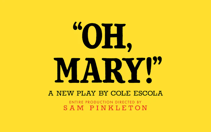 Oh, Mary!" Broadway show poster with play details.
